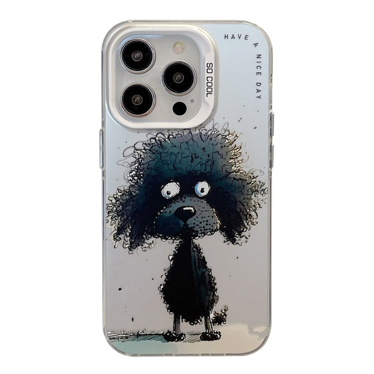 Animal Pattern Oil Painting Series PC + TPU Phone Case, For iPhone 16 Pro Max