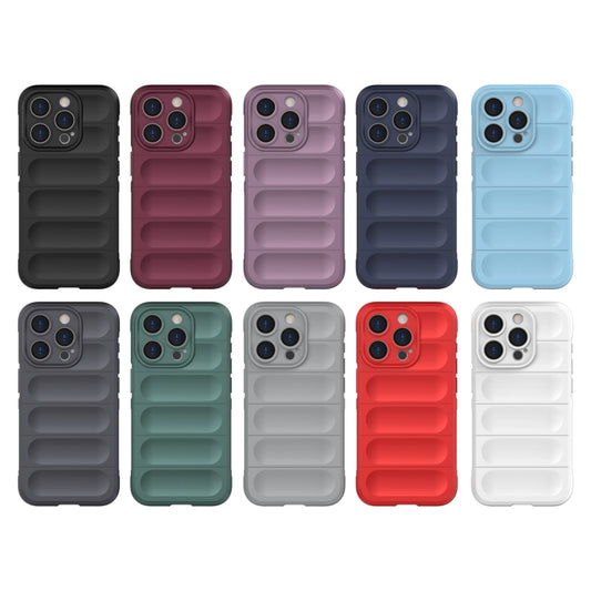 Magic Shield TPU + Flannel Phone Case, For iPhone 15 Pro, For iPhone 15 Plus, For iPhone 15