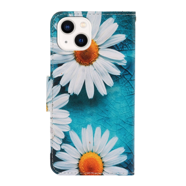 3D Colored Drawing Flip Leather Phone Case, For iPhone 15 Plus