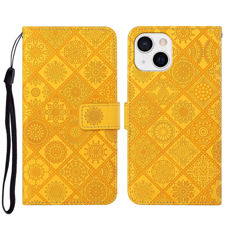 Ethnic Style Embossed Pattern Leather Phone Case, For iPhone 15 Pro Max, For iPhone 15 Pro, For iPhone 15 Plus, For iPhone 15