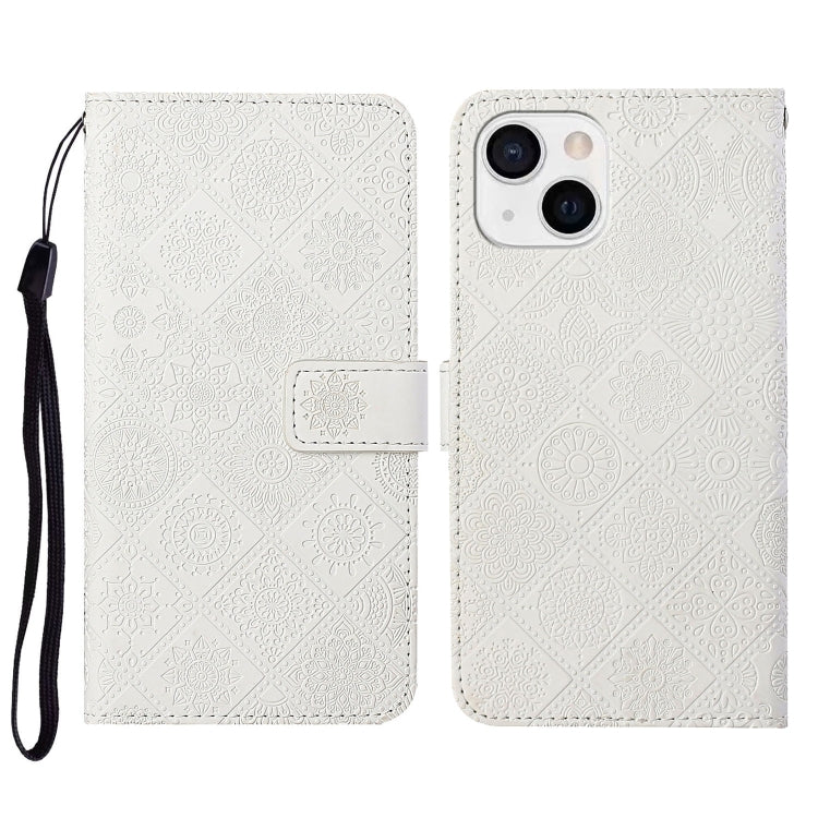 Ethnic Style Embossed Pattern Leather Phone Case, For iPhone 15 Pro Max, For iPhone 15 Pro, For iPhone 15 Plus, For iPhone 15