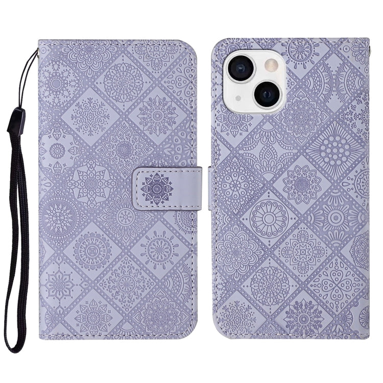 Ethnic Style Embossed Pattern Leather Phone Case, For iPhone 15 Pro Max, For iPhone 15 Pro, For iPhone 15 Plus, For iPhone 15