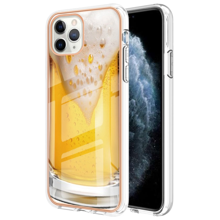 Electroplating Marble Dual-side IMD Phone Case, For iPhone 13 mini, For iPhone 12 / 12 Pro, For iPhone 12 Pro Max, For iPhone 11 Pro Max