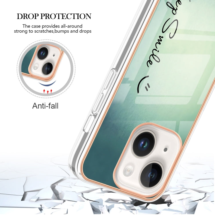 Electroplating Marble Dual-side IMD Phone Case, For iPhone 13 mini, For iPhone 12 / 12 Pro, For iPhone 12 Pro Max, For iPhone 11 Pro Max