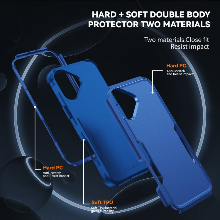 Commuter Shockproof TPU + PC Phone Case, For iPhone 16, For iPhone 15 Pro Max, For iPhone 15 Pro