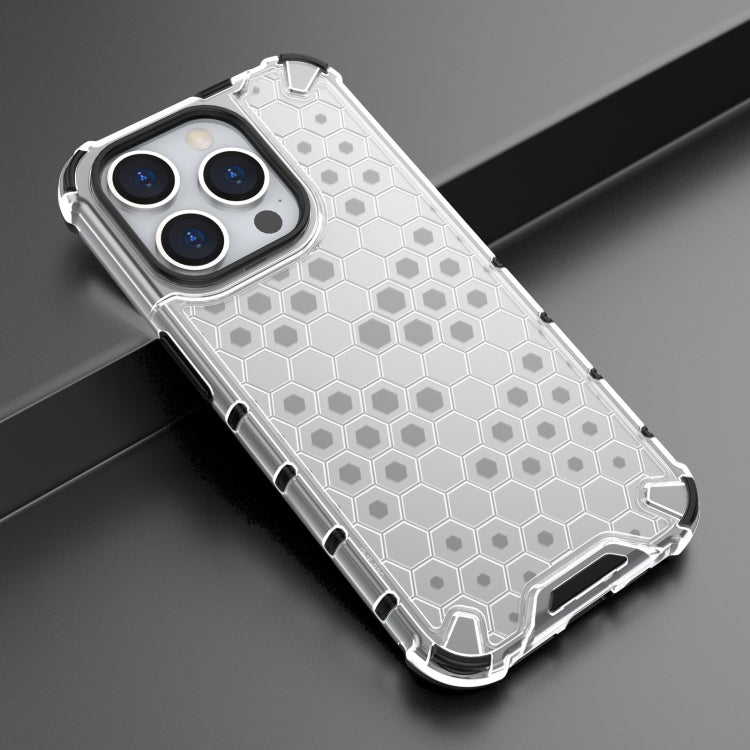 Honeycomb Shockproof Phone Case, For iPhone 15 Pro, For iPhone 15