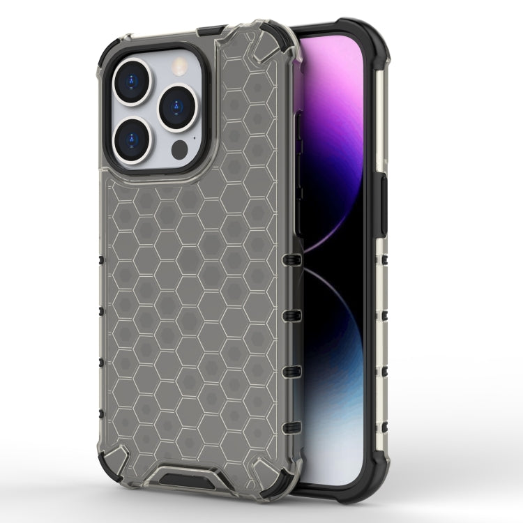 Honeycomb Shockproof Phone Case, For iPhone 15 Pro, For iPhone 15