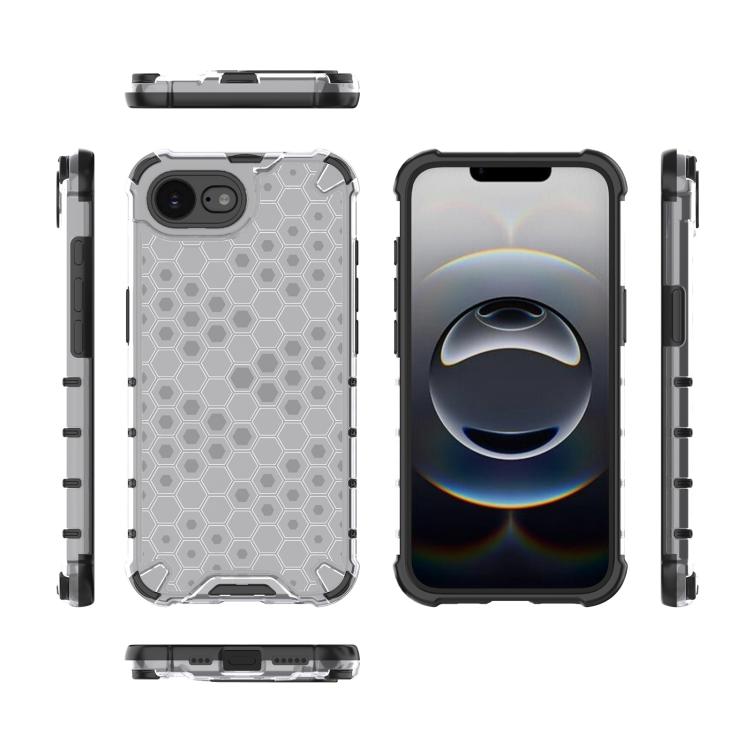 Honeycomb Shockproof Phone Case, For iPhone 16e, For iPhone 16 Pro Max, For iPhone 16 Pro, For iPhone 16 Plus, For iPhone 16, For iPhone 15 Pro Max