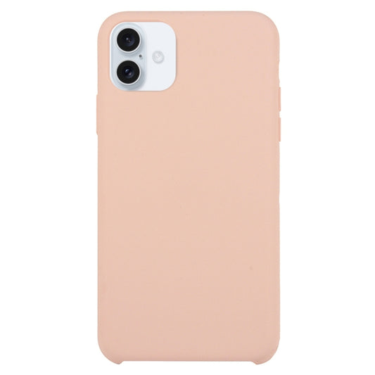 Solid Silicone Phone Case, For iPhone 16 Plus, For iPhone 16