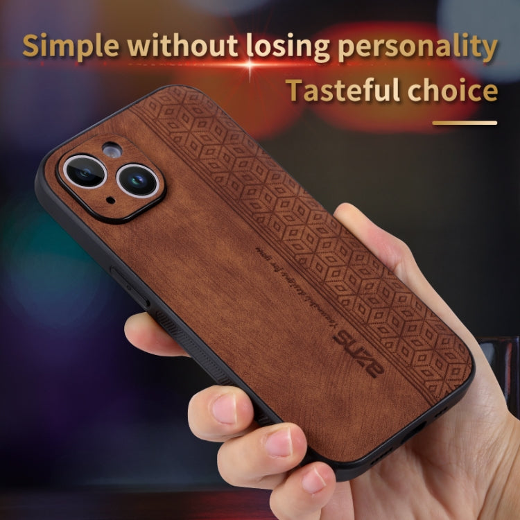 AZNS 3D Embossed Skin Feel Phone Case, For iPhone 15 Plus, For iPhone 15