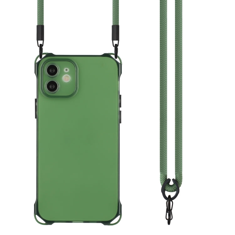 Four-corner Shockproof TPU Phone Case with Lanyard, For iPhone 12, For iPhone 12 Pro Max, For iPhone 12 Pro, For iPhone 11 Pro Max, For iPhone 11