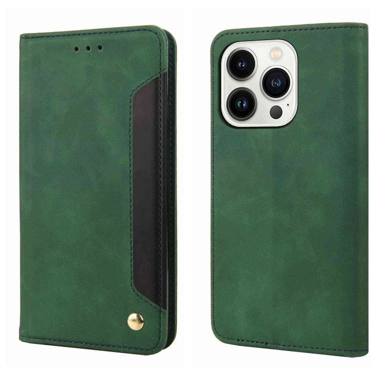 Skin Feel Splicing Leather Phone Case, For iPhone 16e, For iPhone 16 Pro Max, For iPhone 16 Pro, For iPhone 16 Plus, For iPhone 16