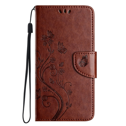 Butterfly Flower Pattern Flip Leather Phone Case, For iPhone 16, For iPhone 15 Pro Max, For iPhone 15 Pro, For iPhone 15 Plus