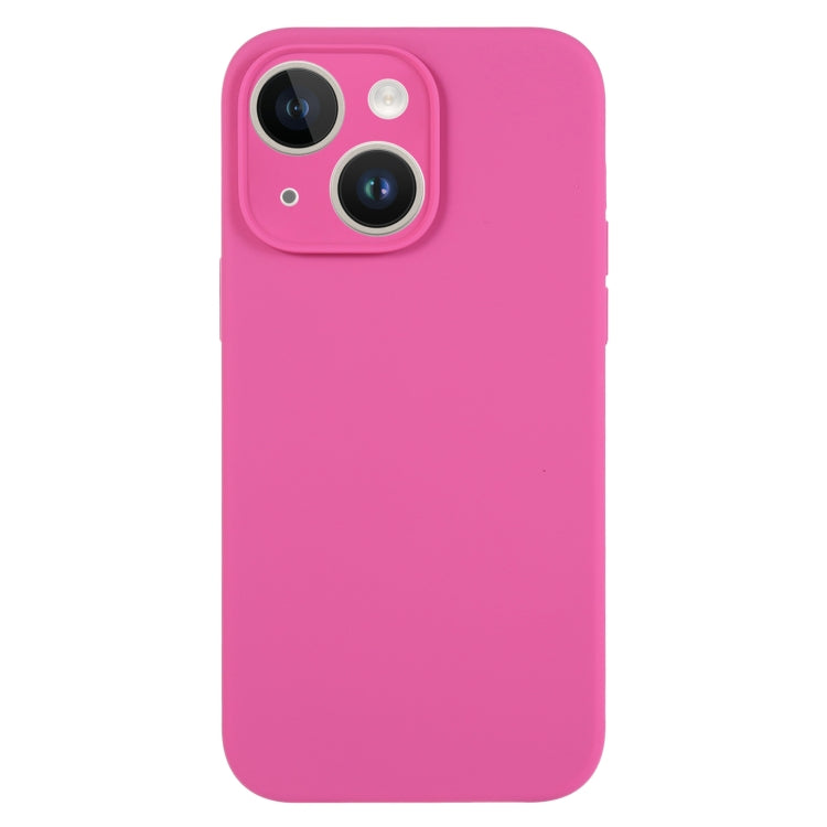 Pure Color Liquid Silicone Fine Pore Phone Case, For iPhone 14 Plus