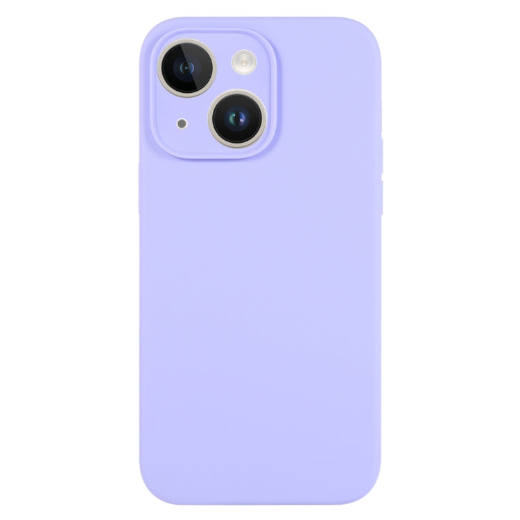 Pure Color Liquid Silicone Fine Pore Phone Case, For iPhone 13