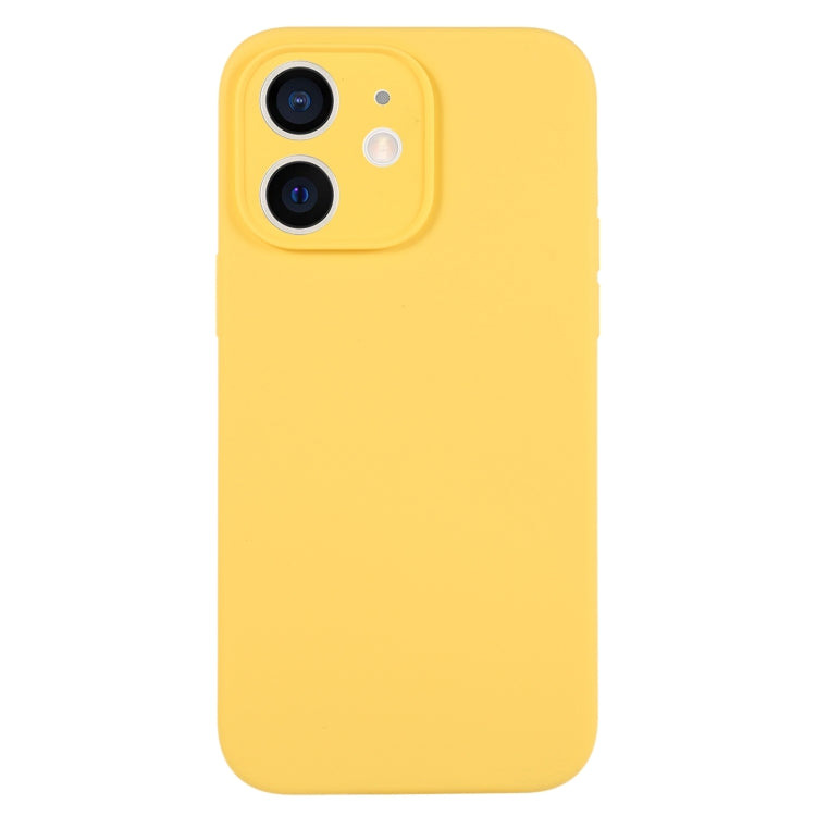 Pure Color Liquid Silicone Fine Pore Phone Case, For iPhone 12