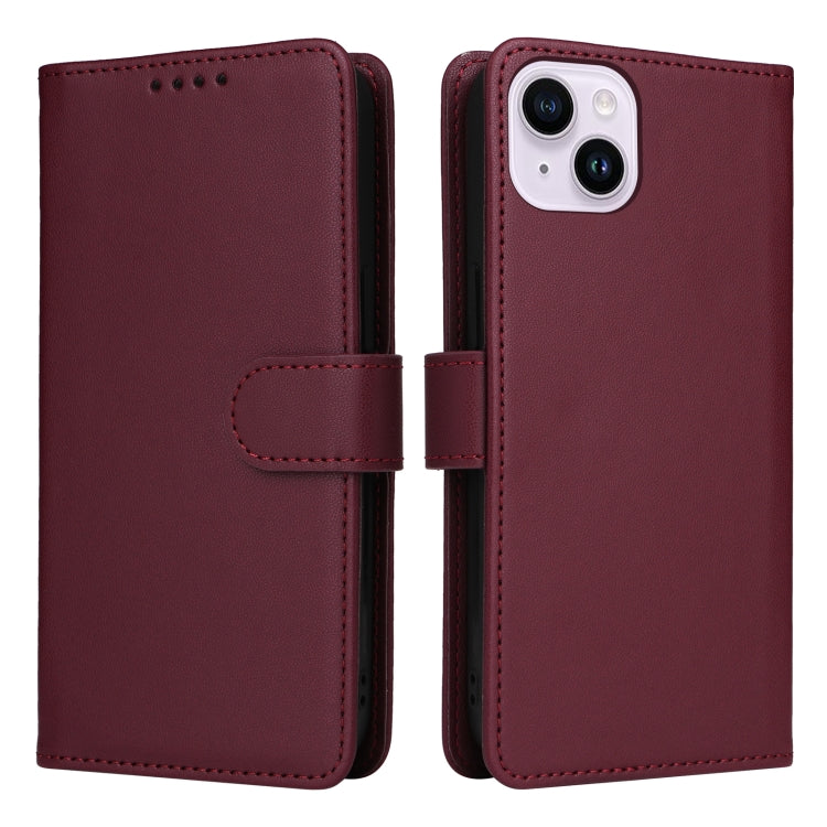 BETOPNICE BN-005 2 in 1 Detachable Imitate Genuine Leather Phone Case, For iPhone 15 Plus, For iPhone 15, For iPhone 14 Plus, For iPhone 13 / 14, For iPhone 14 Pro, For iPhone 14 Pro Max