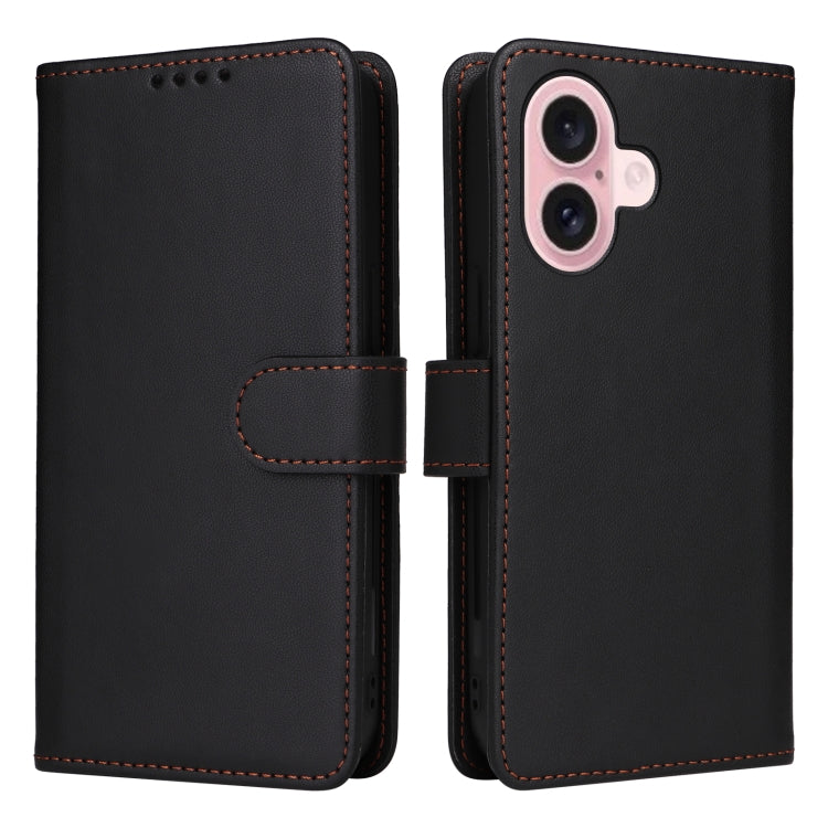 BETOPNICE BN-005 2 in 1 Detachable Imitate Genuine Leather Phone Case, For iPhone 16 Pro Max, For iPhone 16 Pro, For iPhone 16 Plus, For iPhone 16, For iPhone 15 Pro Max, For iPhone 15 Pro