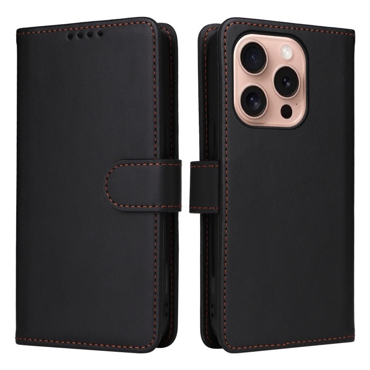 BETOPNICE BN-005 2 in 1 Detachable Imitate Genuine Leather Phone Case, For iPhone 16 Pro Max, For iPhone 16 Pro, For iPhone 16 Plus, For iPhone 16, For iPhone 15 Pro Max, For iPhone 15 Pro