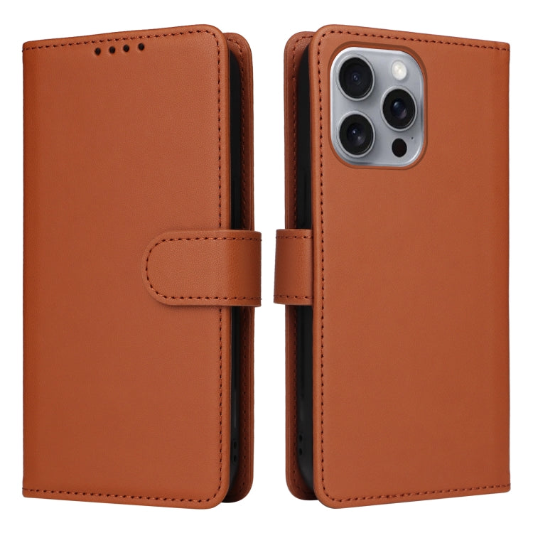 BETOPNICE BN-005 2 in 1 Detachable Imitate Genuine Leather Phone Case, For iPhone 16 Pro Max, For iPhone 16 Pro, For iPhone 16 Plus, For iPhone 16, For iPhone 15 Pro Max, For iPhone 15 Pro