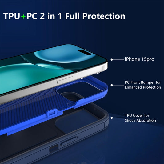 2 in 1 Magnetic PC + TPU Phone Case, For iPhone 15 Pro, For iPhone 15 Plus, For iPhone 15, For iPhone 14 Plus, For iPhone 14