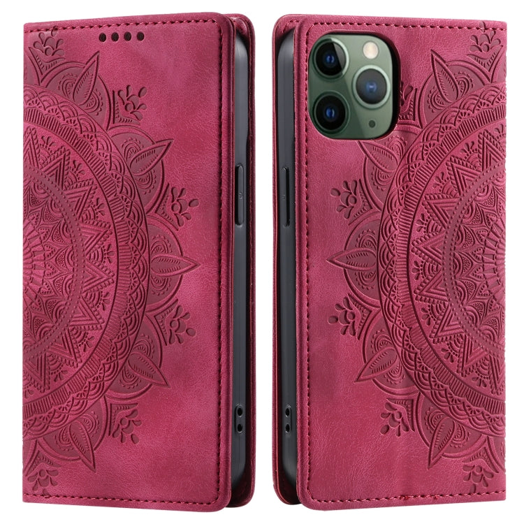 Totem Embossed Magnetic Leather Phone Case, For iPhone 12 mini, For iPhone 11 Pro Max, For iPhone 11, For iPhone 11 Pro, For iPhone XS / S