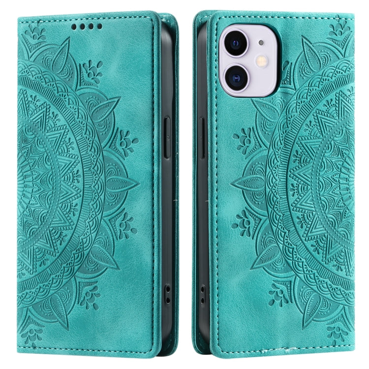 Totem Embossed Magnetic Leather Phone Case, For iPhone 12 mini, For iPhone 11 Pro Max, For iPhone 11, For iPhone 11 Pro, For iPhone XS / S