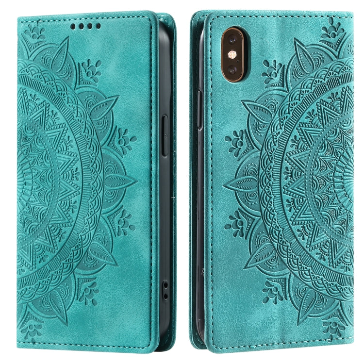 Totem Embossed Magnetic Leather Phone Case, For iPhone XR, For iPhone XS Max, For iPhone 8 Plus / 7 Plus