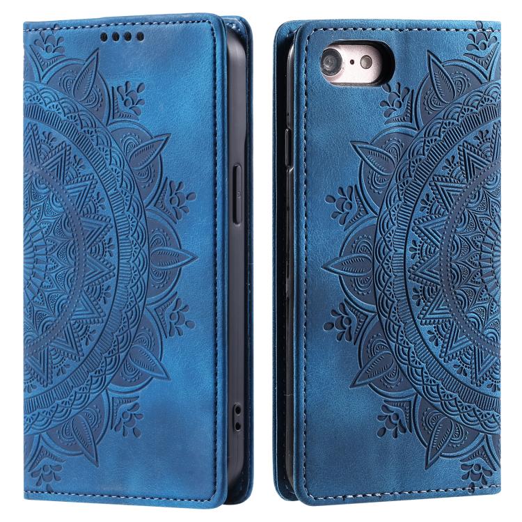 Totem Embossed Magnetic Leather Phone Case, For iPhone 16e, For iPhone 16 Pro Max, For iPhone 16 Pro, For iPhone 16 Plus, For iPhone 16