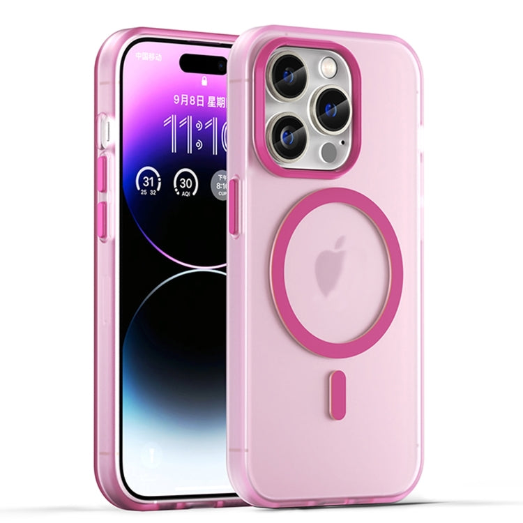 MagSafe Frosted Translucent TPU + PC Full Coverage Phone Case, For iPhone 16 Pro Max, For iPhone 16 Pro, For iPhone 16 Plus