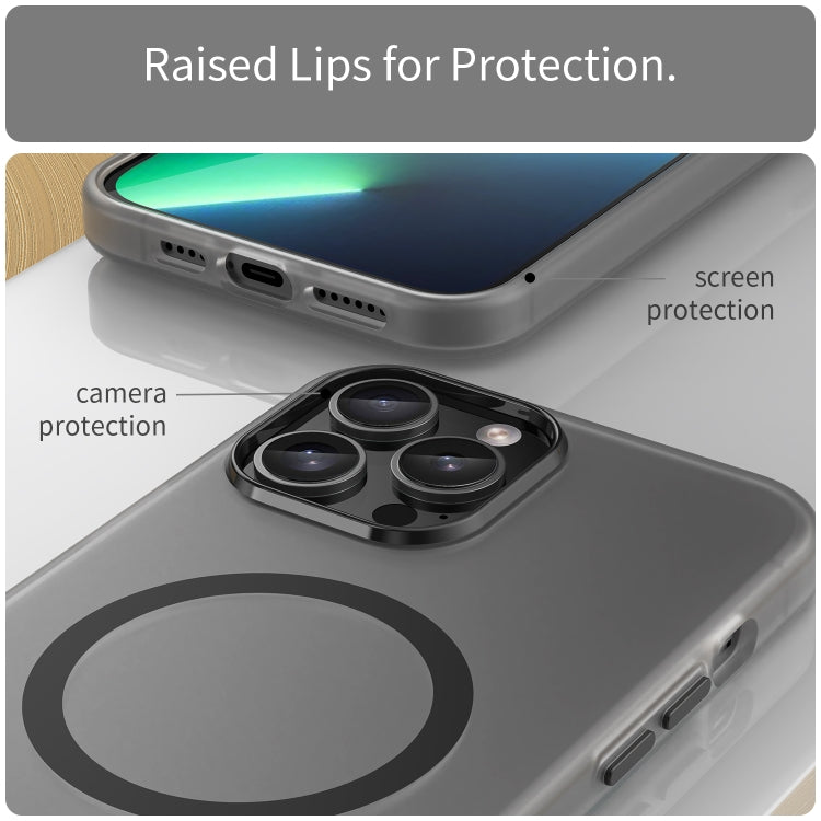 MagSafe Frosted Translucent TPU + PC Full Coverage Phone Case, For iPhone 12 Pro Max, For iPhone 12 Pro, For iPhone 11 Pro Max