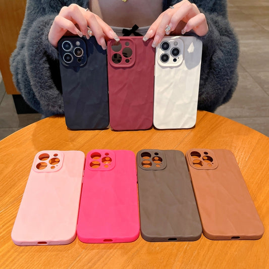 Frosted Wrinkles Texture TPU Phone Case, For iPhone 12, For iPhone 12 Pro Max, For iPhone 12 Pro, For iPhone 11 Pro Max