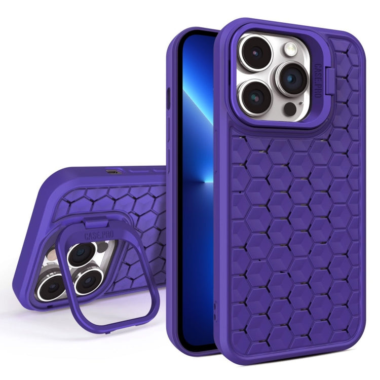 Honeycomb Radiating Lens Holder Magsafe Phone Case, For iPhone 14 Pro, For iPhone 14 Pro Max, For iPhone 13 Pro Max, For iPhone 13 Pro, For iPhone 13