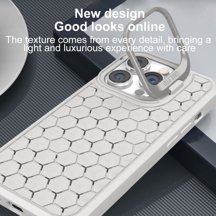 Honeycomb Radiating Lens Holder Magsafe Phone Case, For iPhone 16 Pro Max, For iPhone 16 Pro, For iPhone 16 Plus, For iPhone 16, For iPhone 15 Pro Max