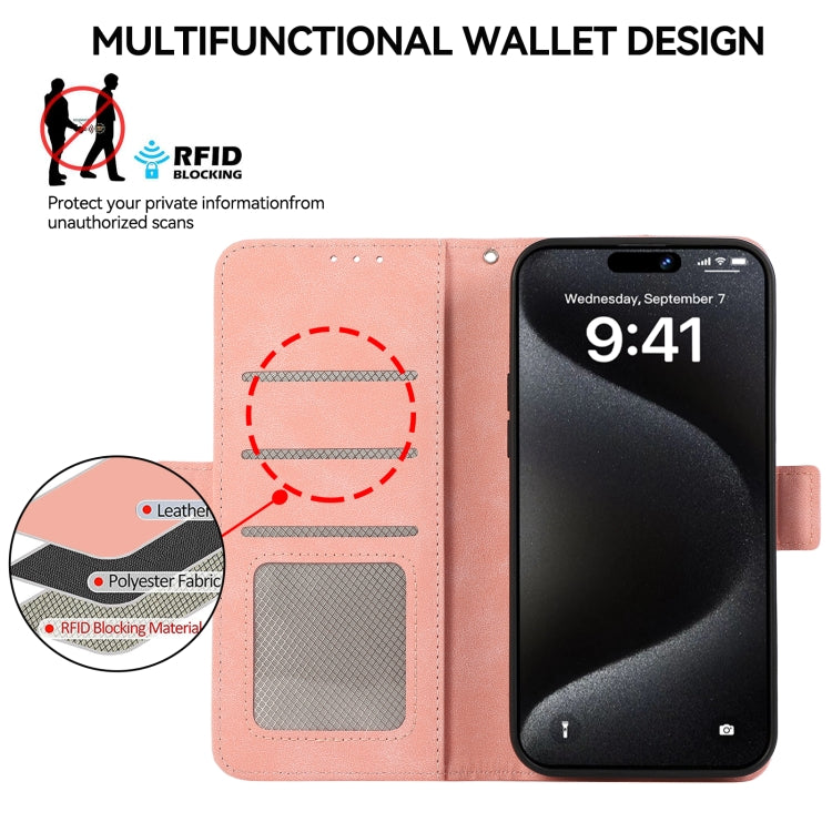 ABEEL Frosted Magnetic RFID Leather Phone Case, For iPhone 15 Pro Max, For iPhone 15 Pro, For iPhone 15 Plus, For iPhone 15, For iPhone 14 Plus