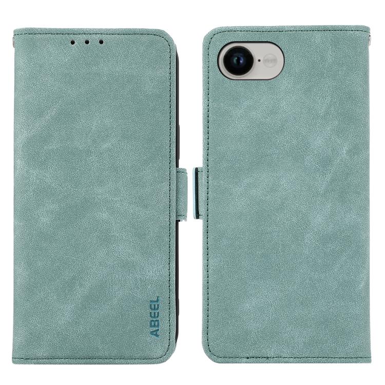 ABEEL Frosted Magnetic RFID Leather Phone Case, For iPhone 16e, For iPhone 16 Pro Max, For iPhone 16 Pro, For iPhone 16 Plus, For iPhone 16