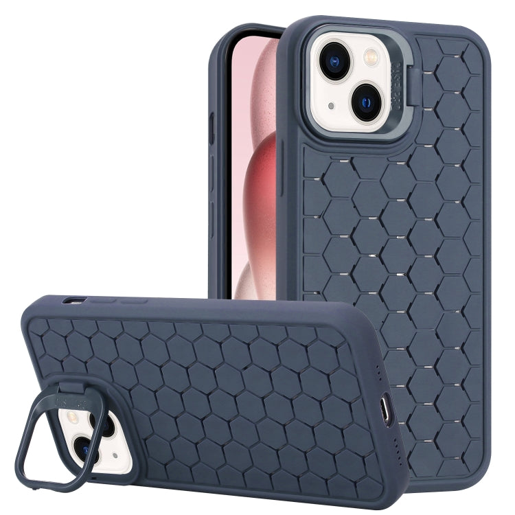 Honeycomb Radiating Lens Holder TPU Phone Case, For iPhone 14 Pro, For iPhone 14 Pro Max, For iPhone 13 Pro Max, For iPhone 13 Pro, For iPhone 13