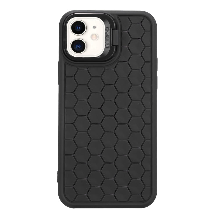 Honeycomb Radiating Lens Holder TPU Phone Case, For iPhone 12, For iPhone 12 Pro Max, For iPhone 12 Pro, For iPhone 11 Pro Max, For iPhone 11