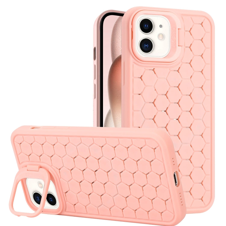 Honeycomb Radiating Lens Holder TPU Phone Case, For iPhone 12, For iPhone 12 Pro Max, For iPhone 12 Pro, For iPhone 11 Pro Max, For iPhone 11