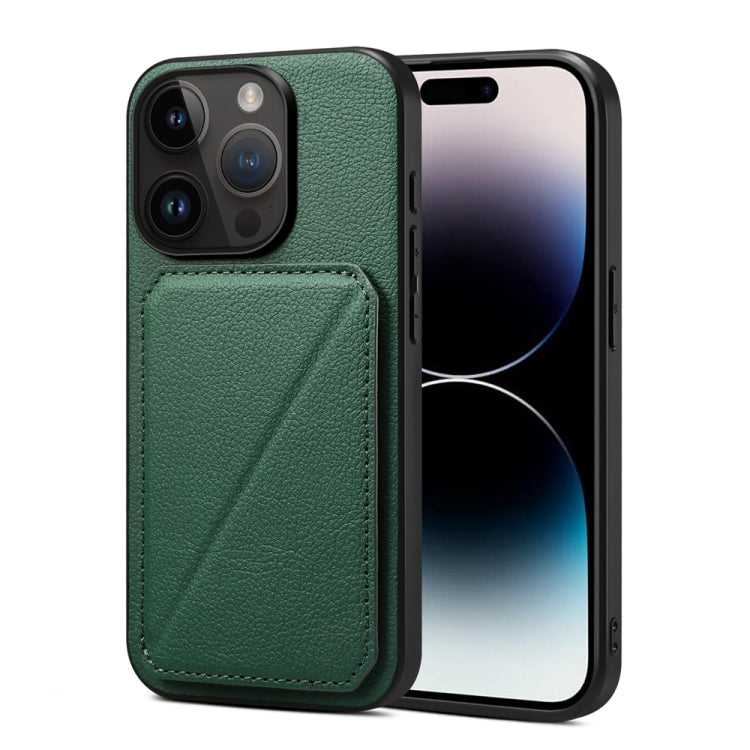 D04 Calf Texture Dual Card Slot Holder Phone Case, For iPhone 16 Pro Max, For iPhone 16 Pro, For iPhone 16 Plus, For iPhone 16, For iPhone 7 / 8 / SE 2022, For iPhone 15 Pro Max, For iPhone 15 Pro, For iPhone 15 Plus