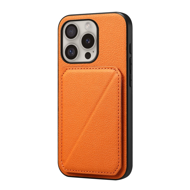 D04 Calf Texture Dual Card Slot Holder Phone Case, For iPhone 16 Pro Max, For iPhone 16 Pro, For iPhone 16 Plus, For iPhone 16, For iPhone 7 / 8 / SE 2022, For iPhone 15 Pro Max, For iPhone 15 Pro, For iPhone 15 Plus