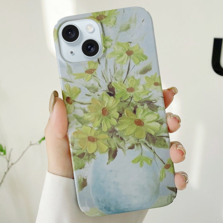 Varnishing Water Stick PC Phone Case, For iPhone 15 Pro Max, For iPhone 15 Pro, For iPhone 15 Plus, For iPhone 15