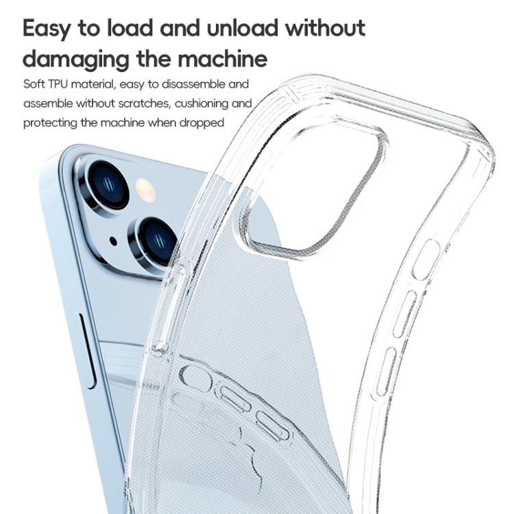 ZGA Clear TPU Shockproof Phone Case, For iPhone 16 Pro Max, For iPhone 16 Pro, For iPhone 16 Plus, For iPhone 16, For iPhone 15 Pro Max, For iPhone 15 Pro, For iPhone 15 Plus, For iPhone 15