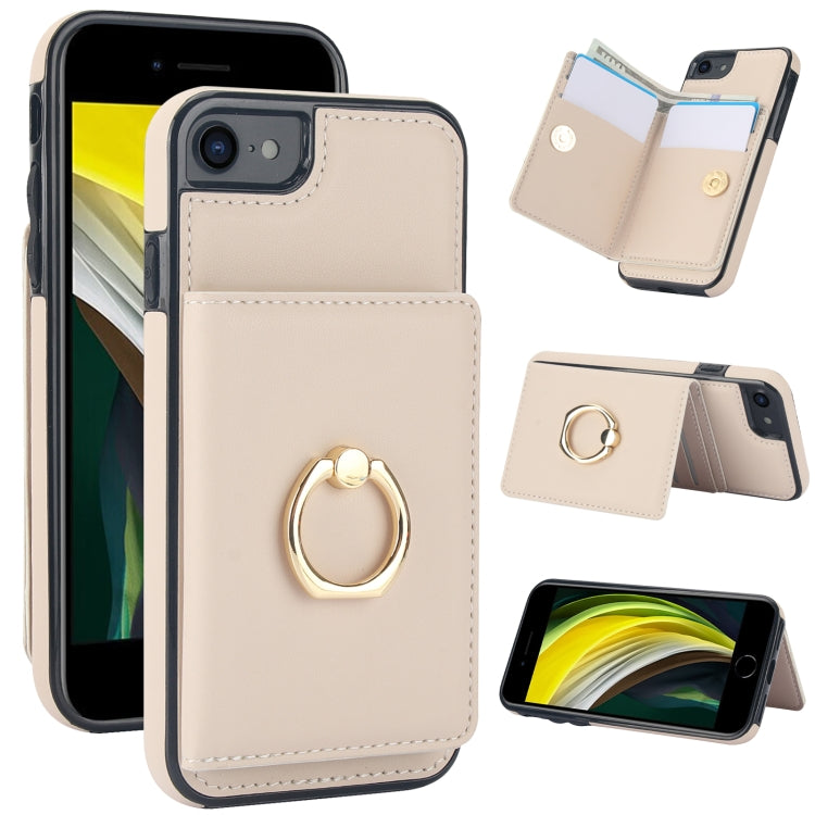 RFID Anti-theft Card Ring Holder Phone Case, For iPhone SE 2022/SE 2020/6/7/8, For iPhone 13 Pro Max, For iPhone 13 Pro, For iPhone 13 mini