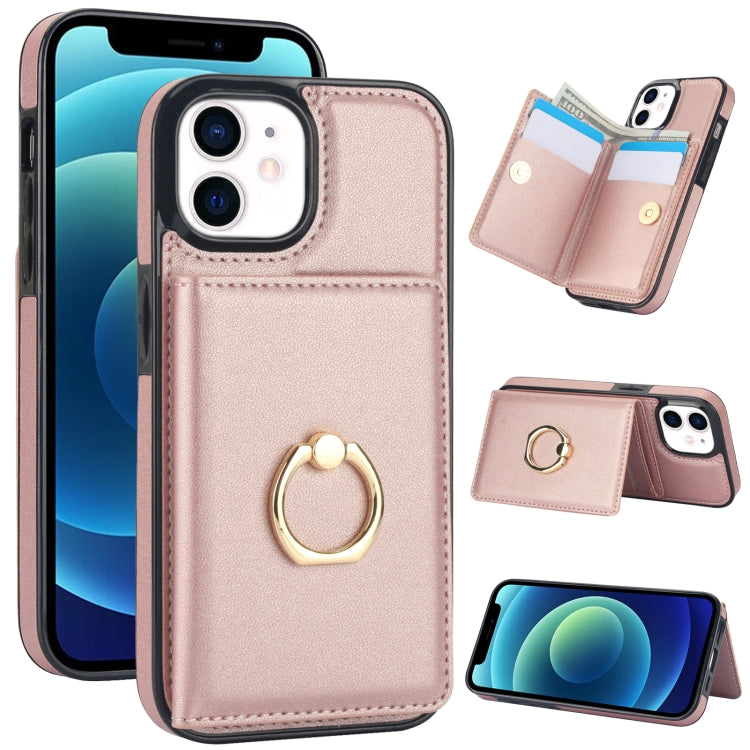 RFID Anti-theft Card Ring Holder Phone Case, For iPhone 11, For iPhone 11 Pro, For iPhone XS / X, For iPhone XR