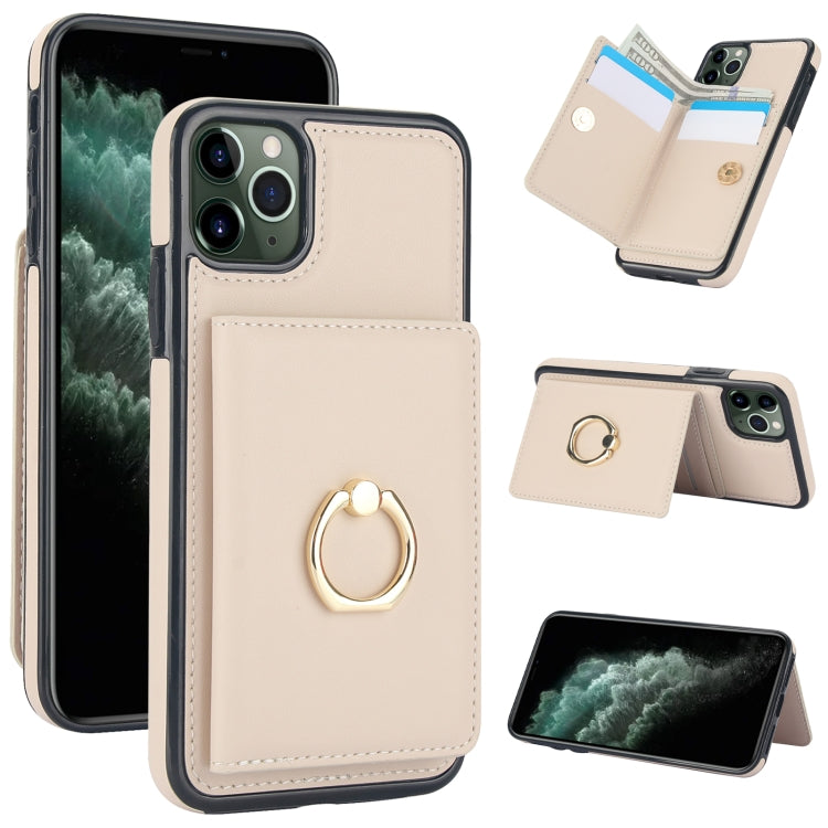 RFID Anti-theft Card Ring Holder Phone Case, For iPhone 11, For iPhone 11 Pro, For iPhone XS / X, For iPhone XR