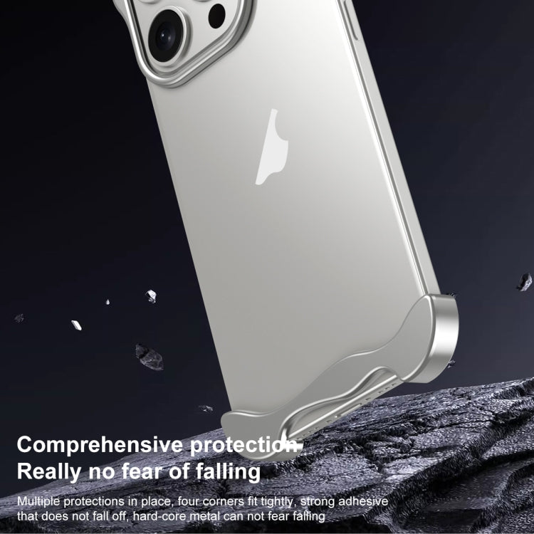 Aromatherapy Alloy Frameless Phone Case, For iPhone 16 Pro Max, For iPhone 16 Pro, For iPhone 16 Plus, For iPhone 16, For iPhone 15 Pro Max, For iPhone 15 Pro, For iPhone 15 Plus, For iPhone 15