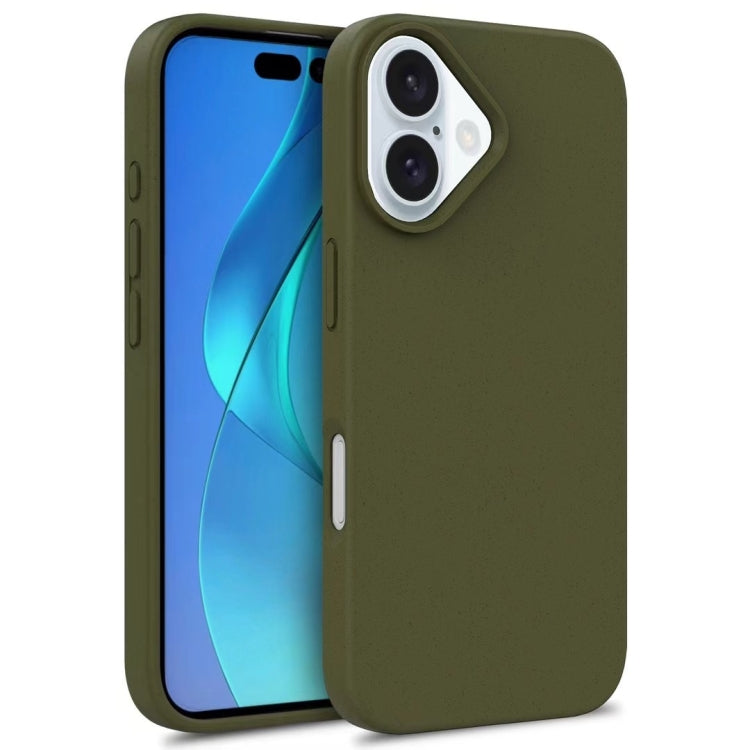 Wheat Straw TPU Phone Case, For iPhone 16