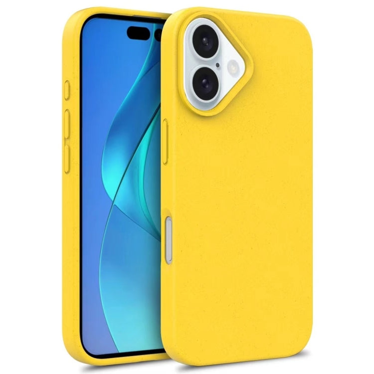 Wheat Straw TPU Phone Case, For iPhone 16