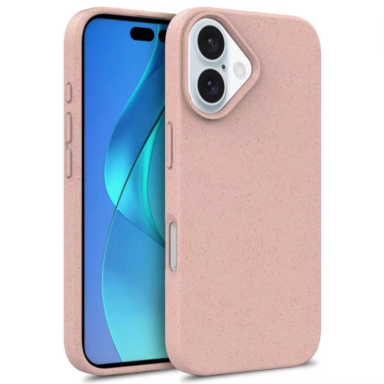 Wheat Straw TPU Phone Case, For iPhone 16e, For iPhone 16 Pro Max, For iPhone 16 Pro, For iPhone 16 Plus